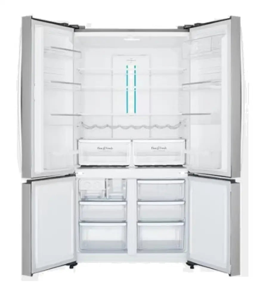 Westinghouse WQE6000SB 541L Quad Door Stainless Steel Refrigerator - Perfect for Large Families, Restaurants & Commercial Kitchens