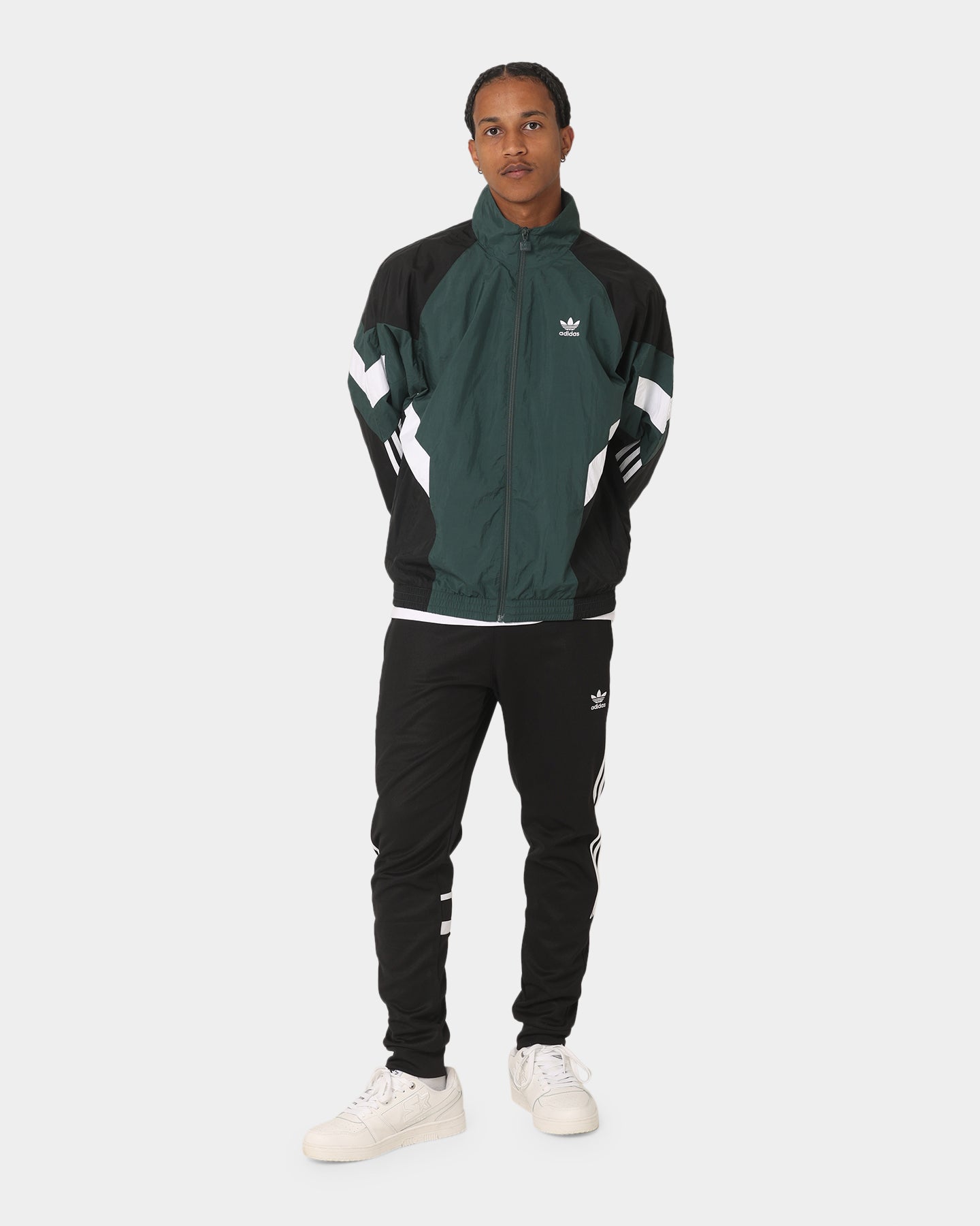 Adidas Woven TT Jacket for Men - Lightweight Windbreaker with Zipper, Mineral Green - Perfect for Running, Hiking & Outdoor Sports