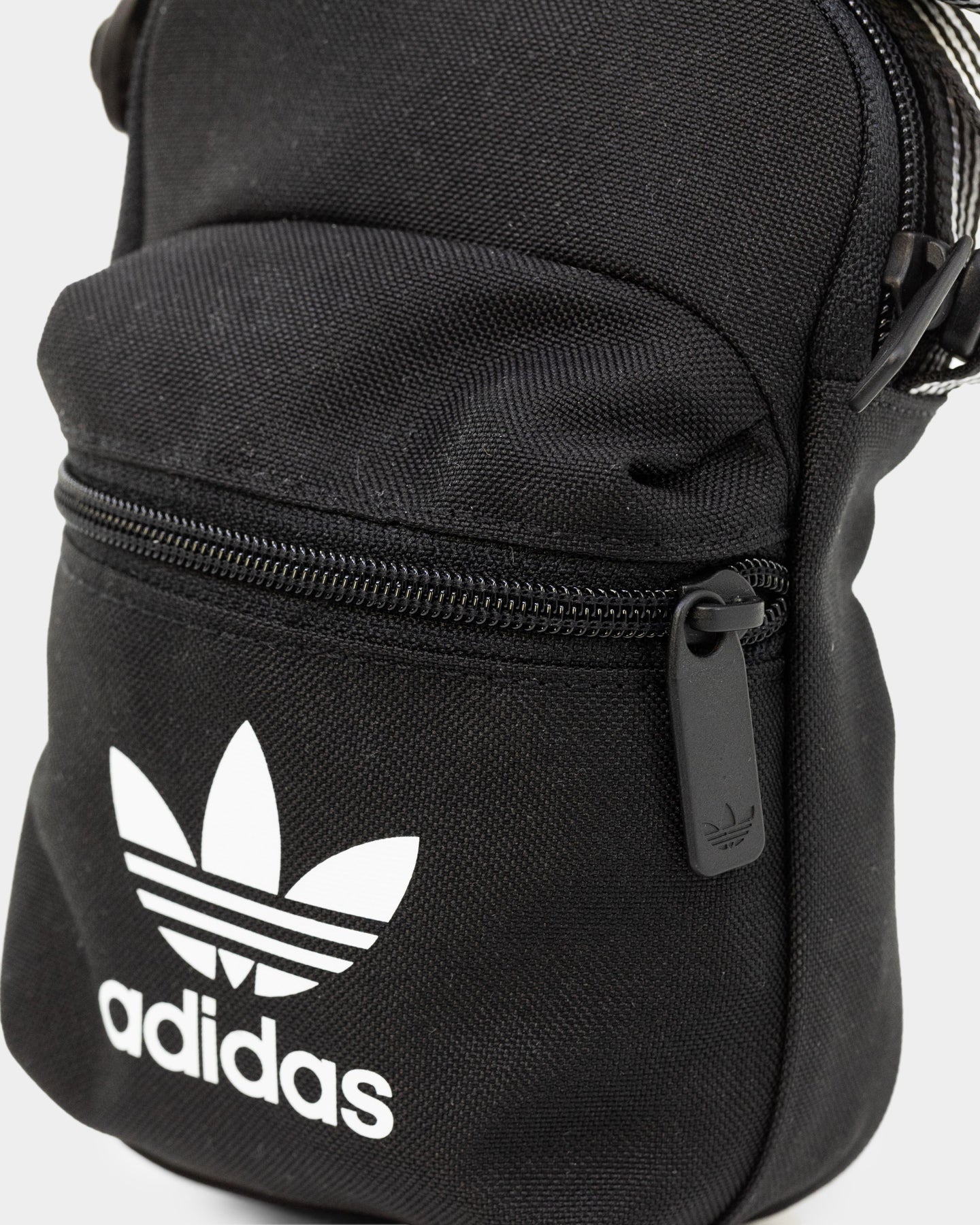Adidas Adicolor Classic Festival Bag - Black | Stylish & Durable Crossbody Bag for Music Festivals, Travel & Everyday Use