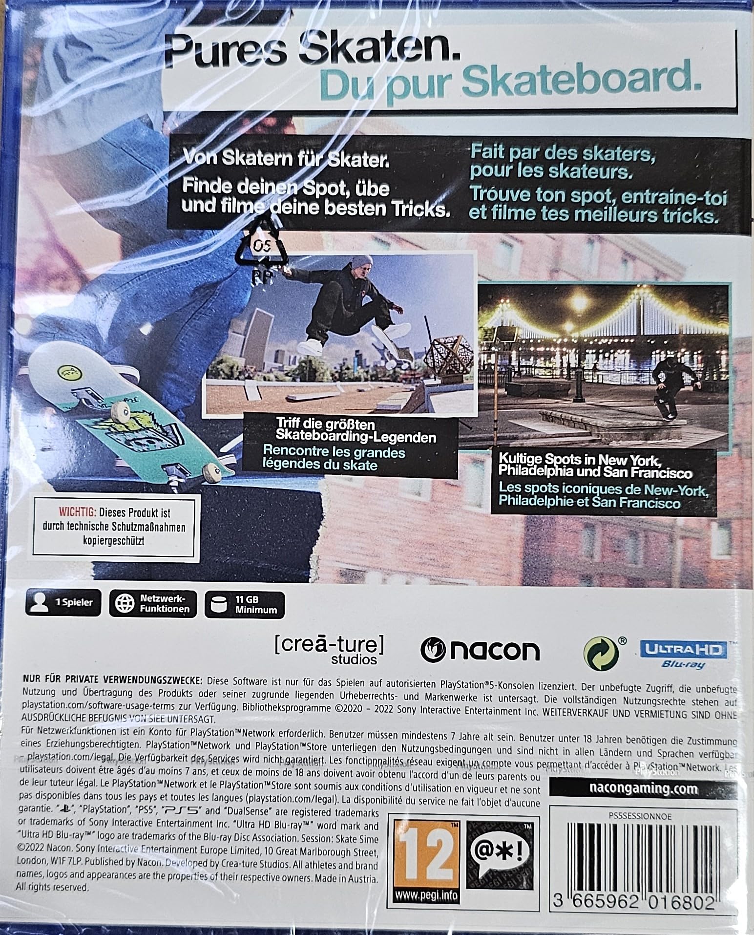 Session Skateboarding Game for PlayStation 5 - Realistic Skate Simulator for PS5 | Perfect for Skateboarding Enthusiasts & Gamers