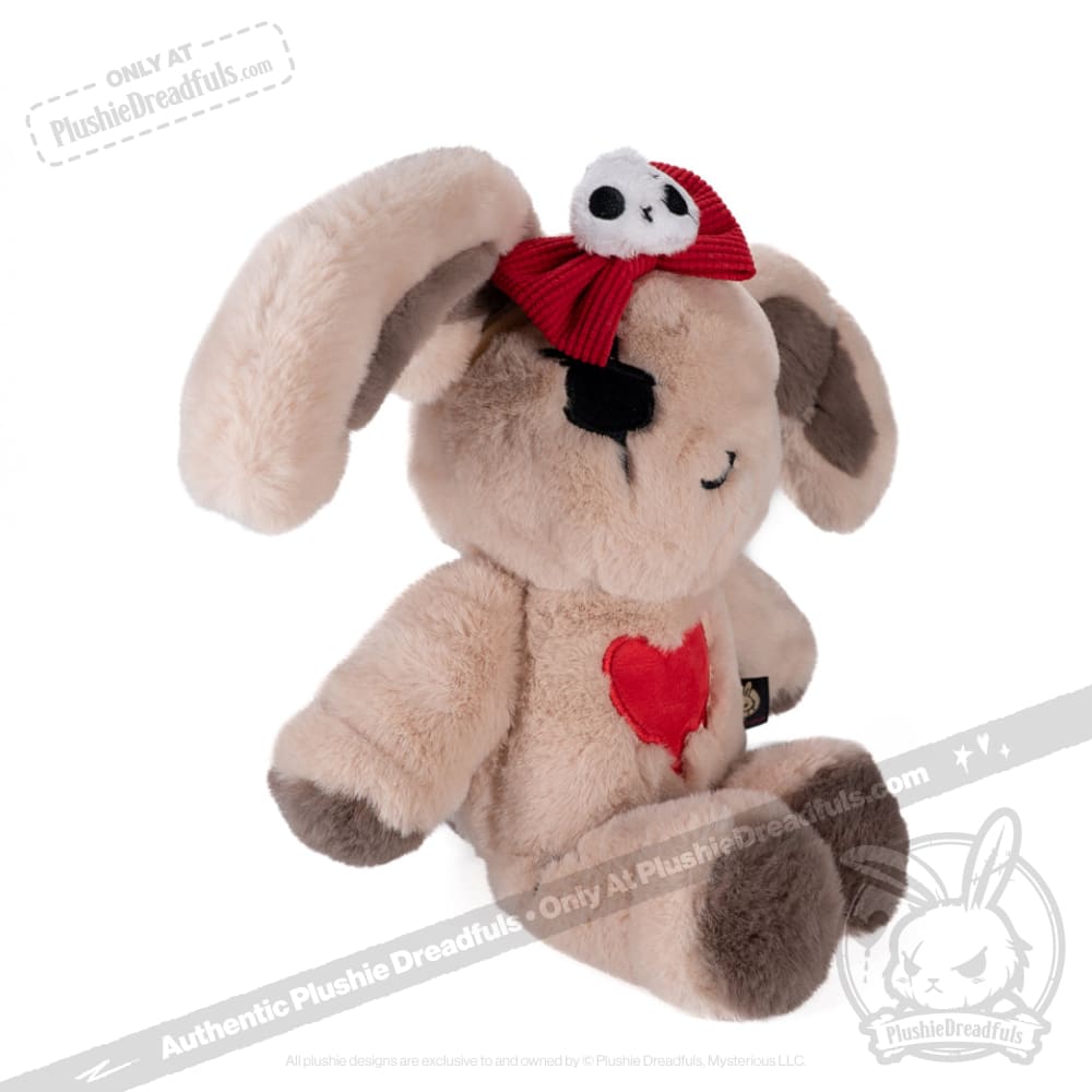 Cute Plush Skeleton Bunny with Flower Crown - Soft Stuffed Animal Toy for Kids, Girls & Boys - Perfect for Halloween Decor, Birthday Gifts & Room Decoration