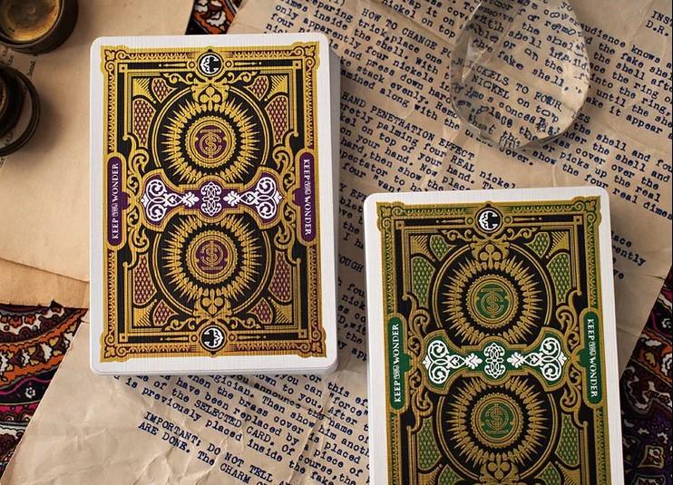 Premium Lotrek Charmers Playing Cards - Elegant Purple Deck for Magic Tricks, Poker & Collectors | Perfect for Cardistry, Games & Gifts