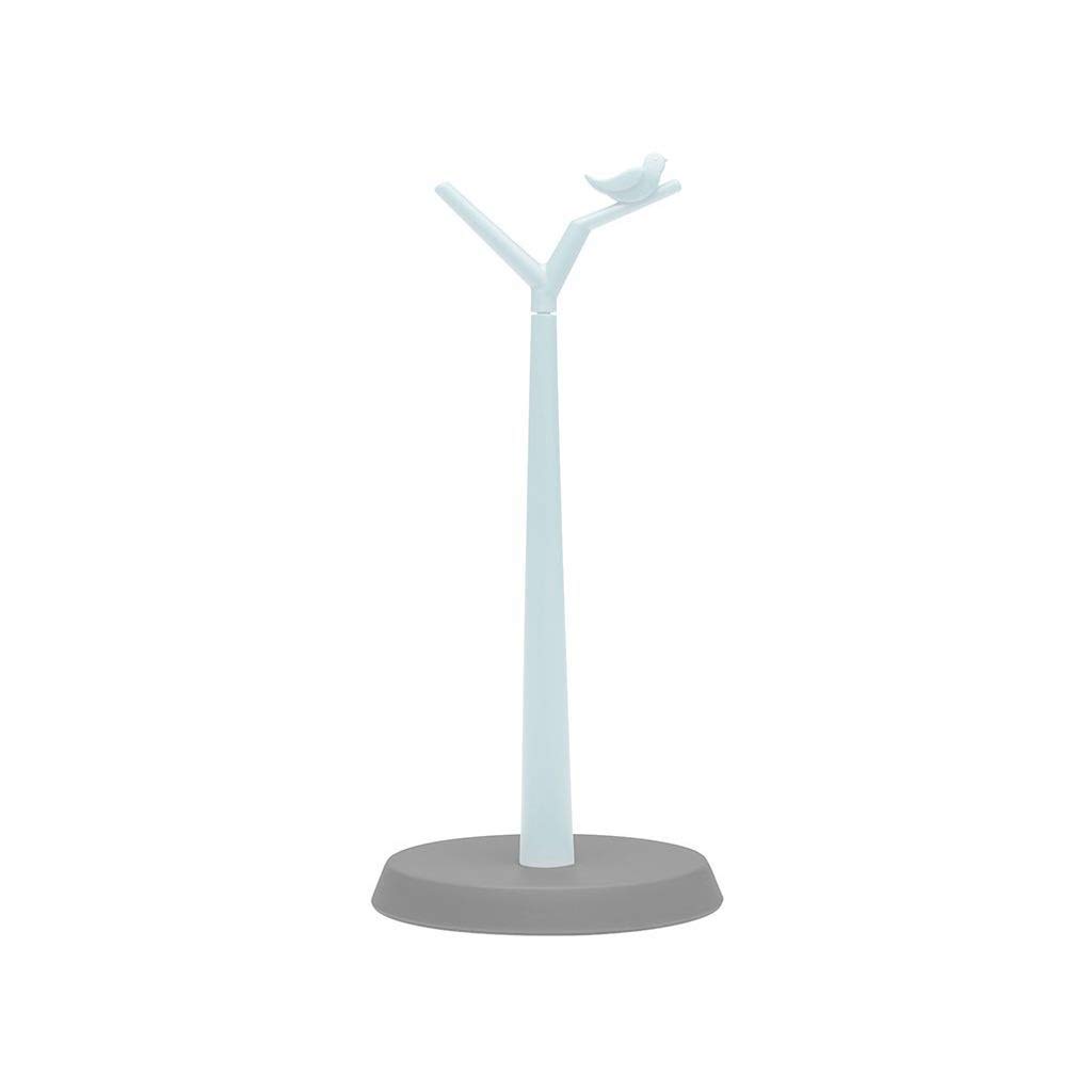 Vertical Toilet Paper Holder - Tree Shaped Paper Towel Stand for Bathroom & Kitchen | Creative Napkin Rack Organizer | Blue Home Decor | Perfect for Small Spaces & Modern Interiors
