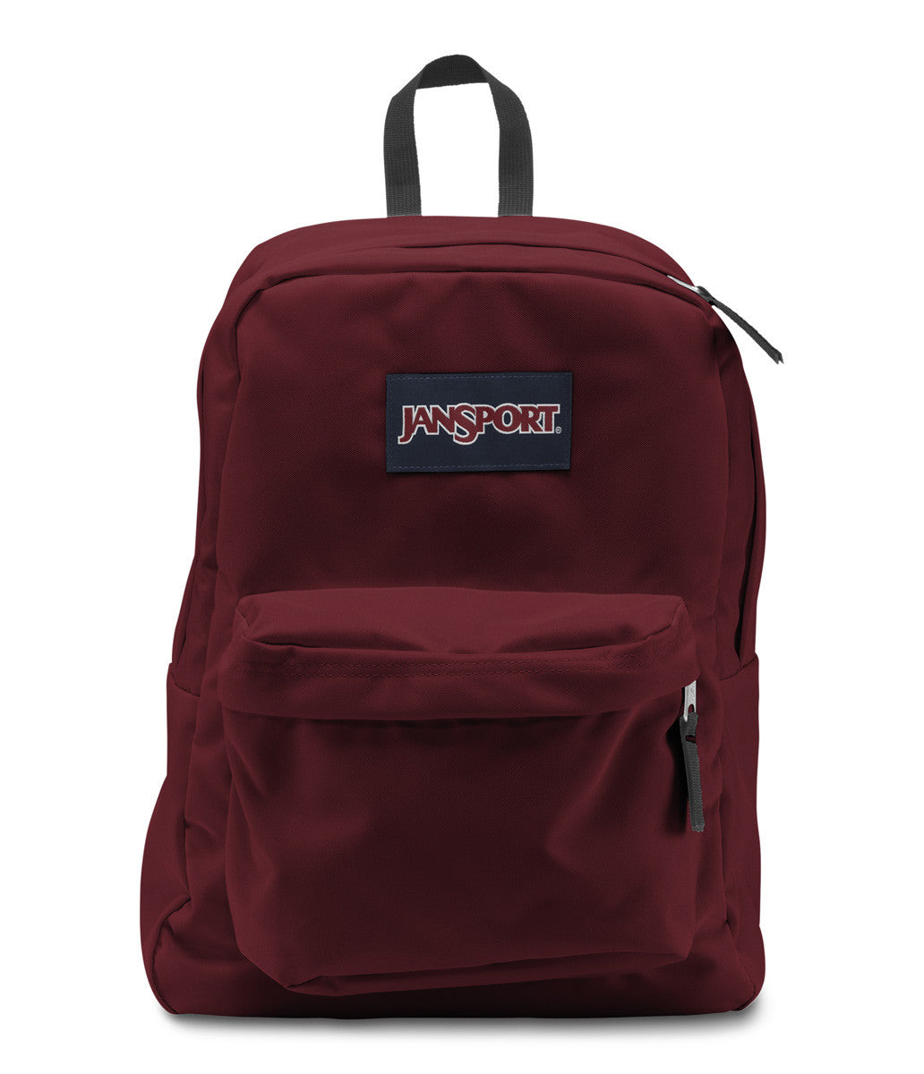 JANSPORT Superbreak Backpack - Lightweight Laptop Backpack for School & Travel, Viking Red - Perfect for College Students, Commuters & Outdoor Adventures