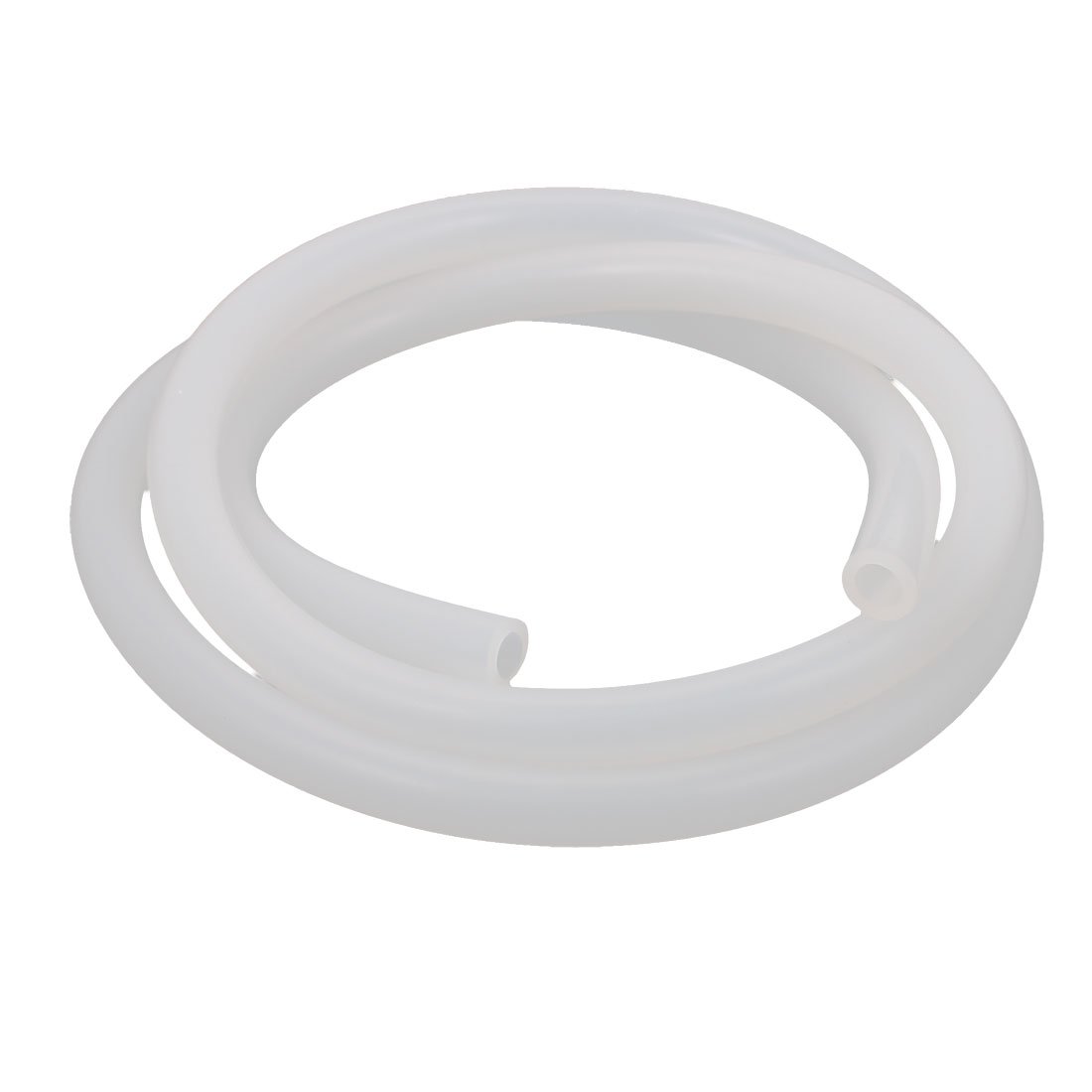 6mm x 10mm Silicone Translucent Tube - High Temperature Resistant Air Pump Hose for Water & Air Transfer (1 Meter/3.3Ft) - Ideal for Air Compressors, Aquariums, Hydroponics & Industrial Applications