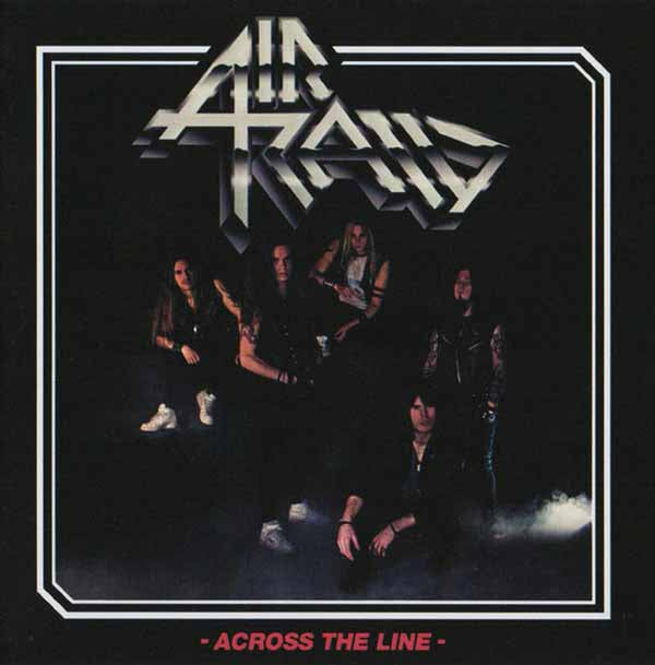 Air Raid LP - Across The Line (Limited Edition White Vinyl Record) | Punk Rock Music for Collectors & Vinyl Enthusiasts | Perfect for Home Listening & Music Collections