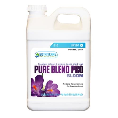 Botanicare Pure Blend Pro Bloom Hydroponic Nutrient - 2.5 Gallon | Organic Plant Food for Hydroponic Systems | Ideal for Indoor Gardening, Greenhouse & Hydroponic Farms