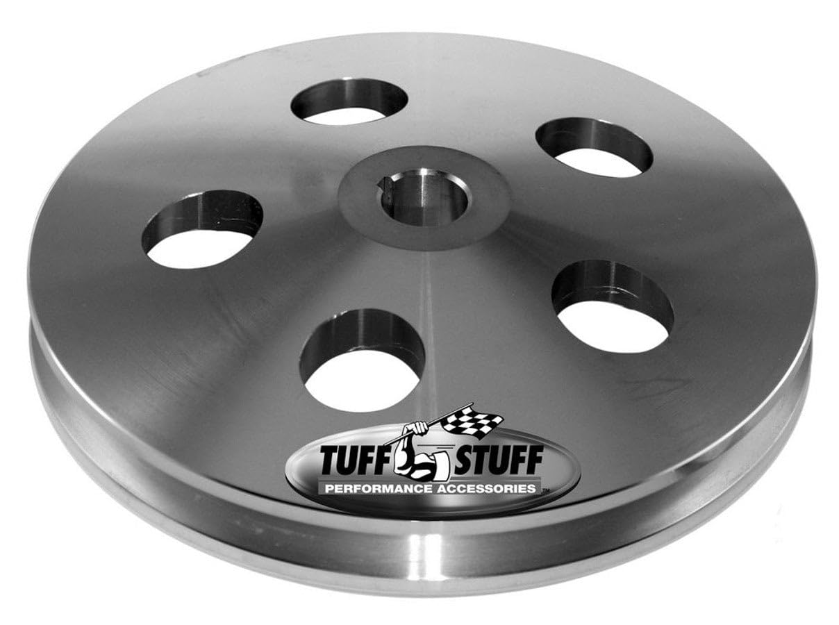 Tuff Stuff 8488A Chrome Power Steering Pump for Smooth Driving