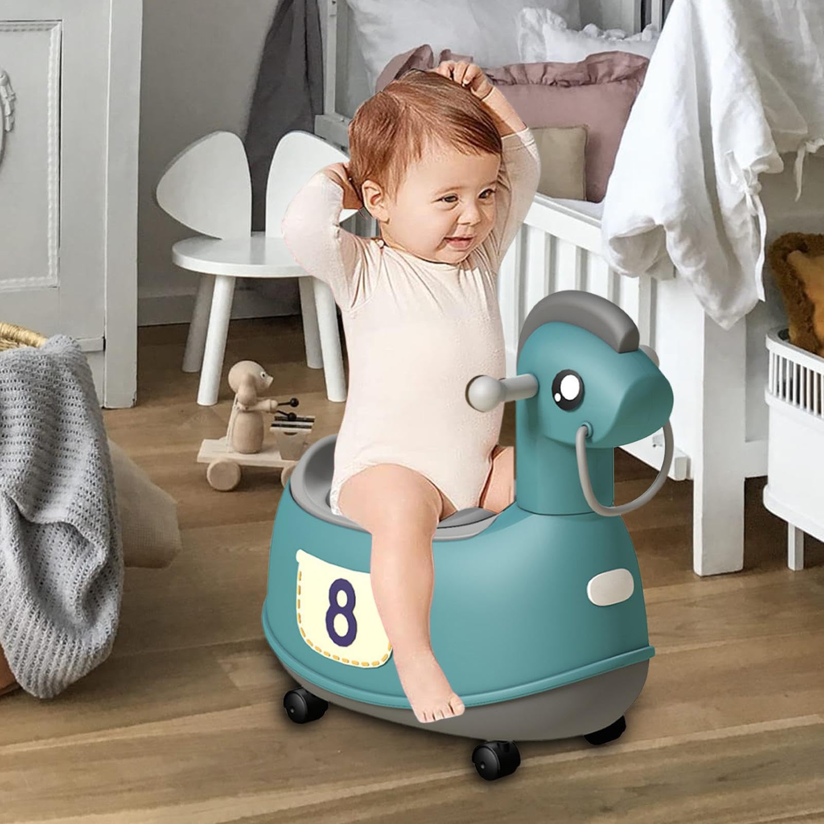 **Potty Training Seat for Toddlers - Non-Slip Portable Travel Toilet for Boys & Girls | Kids Toilet Training Essentials for Home & Travel Use**