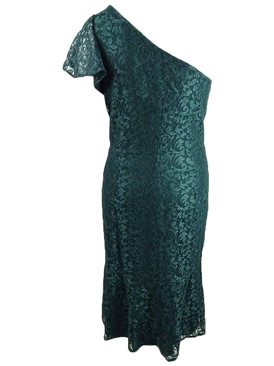Lauren Ralph Lauren Women's Aven Lace Cocktail Midi Dress - Elegant Party & Evening Wear for Weddings, Dinners & Special Occasions