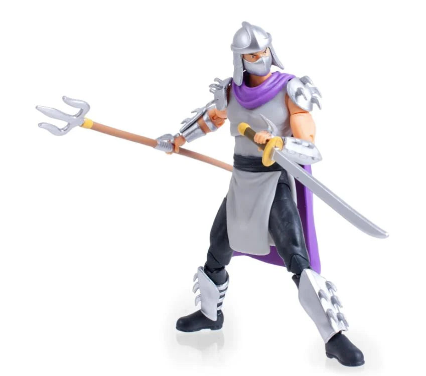 Teenage Mutant Ninja Turtles BST AXN Shredder Action Figure - Collectible TMNT Villain Toy for Kids & Adults - Perfect for Display, Play & TMNT Fans Collections