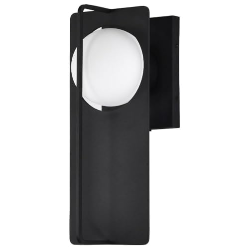 Nuvo Lighting 45923666865 LED Wall Lantern - Outdoor Black Sconce Light Fixture for Porch, Patio, Garden & Entryway Lighting