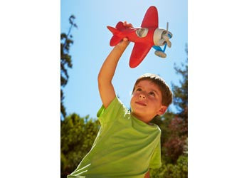 Eco-Friendly Green Toys Airplane for Kids - Safe, Durable & Fun Airplane Toy - Perfect for Indoor & Outdoor Playtime