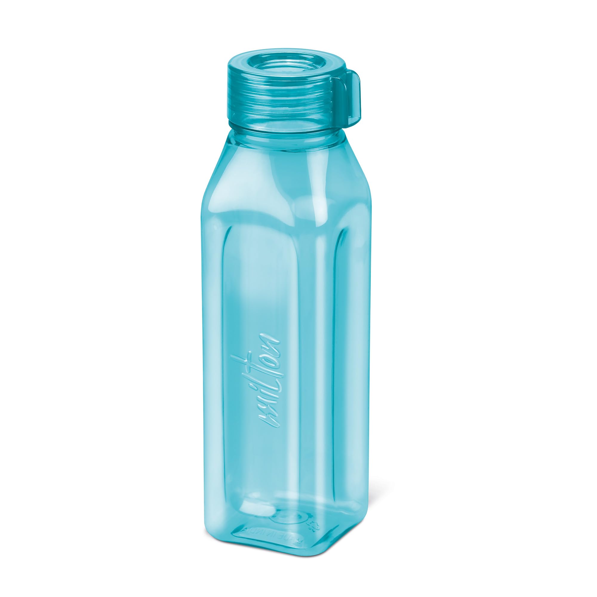 MILTON Prime 500 470ml BPA Free Leak Proof Reusable Plastic Water Bottle - Blue | Insulated Thermo Bottle for School, Office, Gym, Hiking & Outdoor Activities