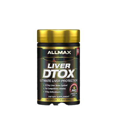 AllMax Nutrition Liver DTox Supplement - 42 Capsules for Liver Detox & Support | Boosts Liver Health & Cleansing | Ideal for Post-Workout Recovery & Heavy Meal Days