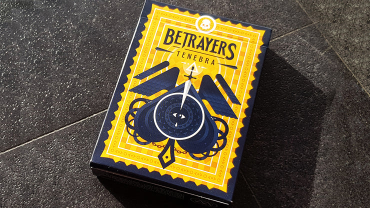 Betrayers Tenebra Playing Cards - Premium Gothic Style Deck for Magic Tricks, Poker & Cardistry | Perfect for Game Nights, Collectors & Performers