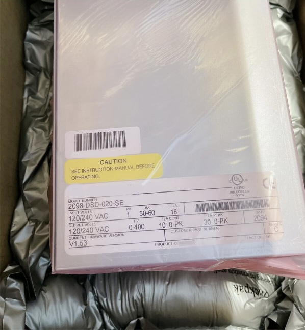 Original AB 2098-DSD-020-SE Servo Drive | 100% Genuine & In Stock | Industrial Automation & CNC Machinery Compatible