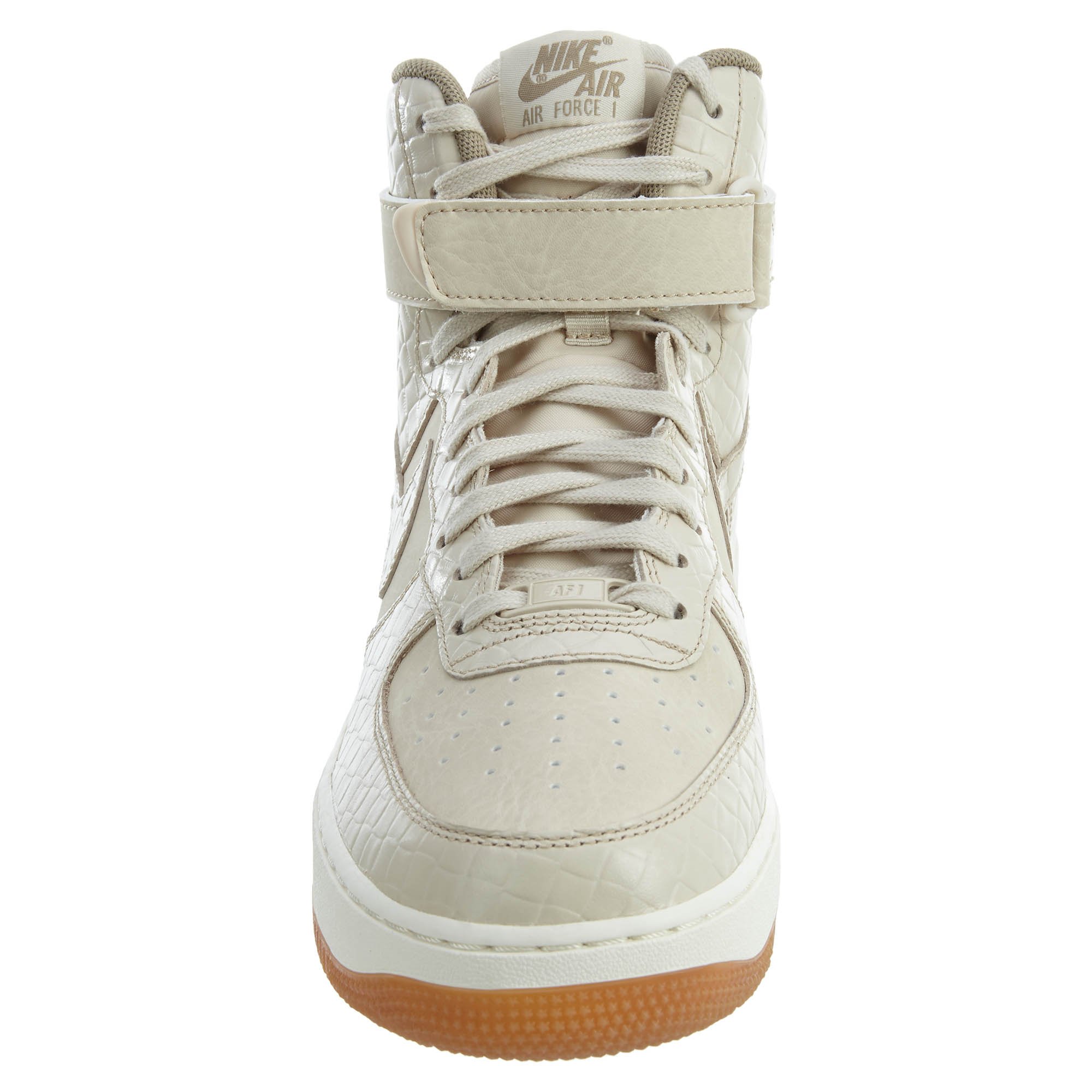 Nike Women's Air Force 1 Hi Premium Sneakers 654440-112 - White Basketball Shoes for Women, Casual Streetwear & Gym Workouts