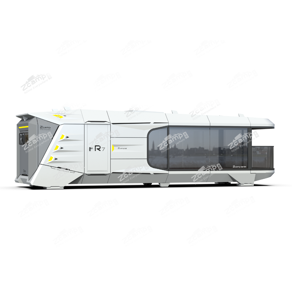 Zcamp R7 Prefabricated Modular Tiny House - Modern, Portable & Eco-Friendly Living Solution for Backyard, Vacation & Off-Grid Homes