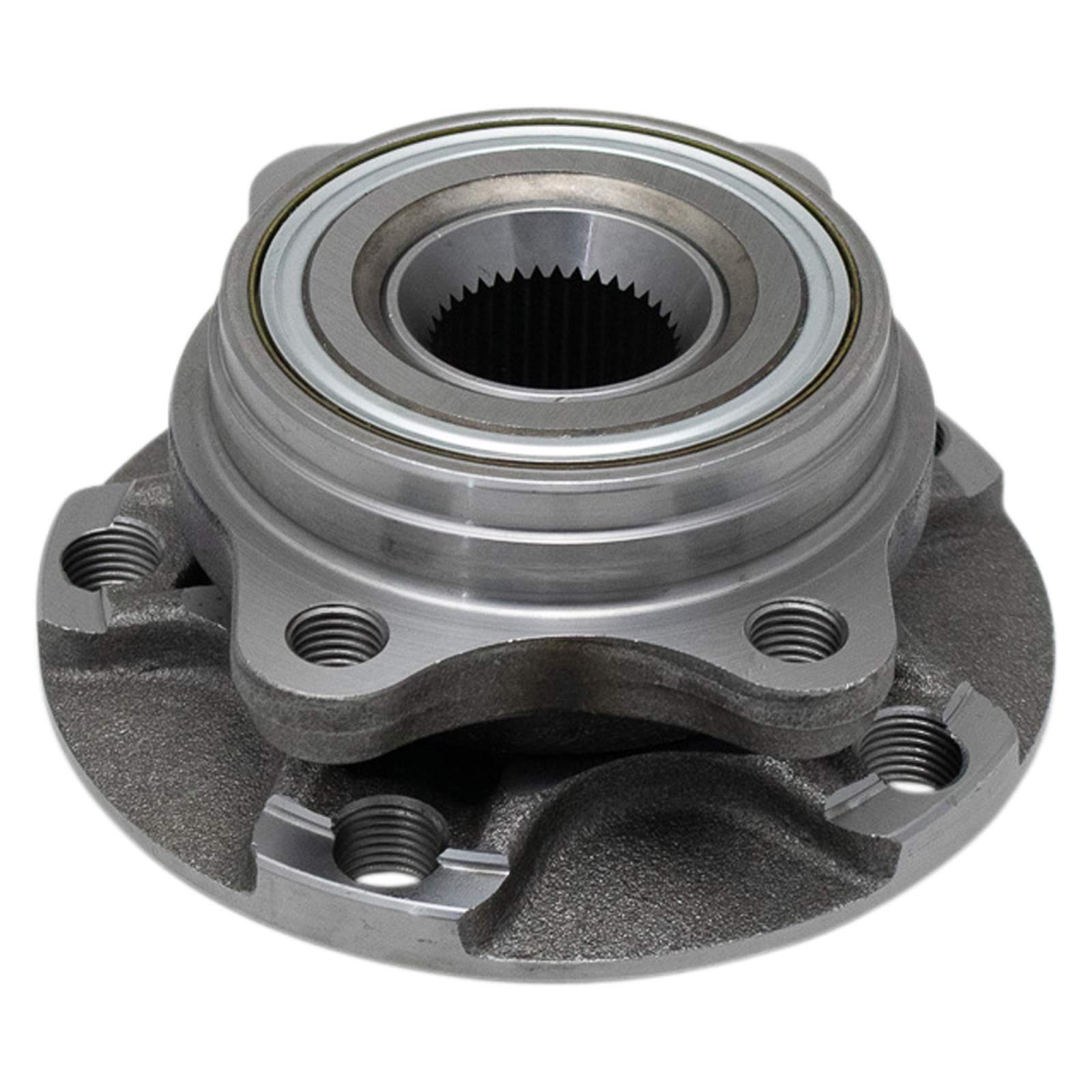 Premium Replacement Front Pre-Pressed Wheel Bearing & Hub Assembly Pair - Compatible with Audi A4 A6 RS4 - Durable Performance for Smooth Rides & Long-Lasting Use - Ideal for DIY Repairs & Professional Mechanics