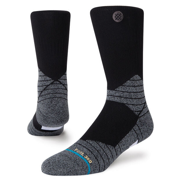 Stance Icon Sports Crew Socks for Men & Women - High Performance Athletic Socks for Running, Basketball & Workouts - Moisture Wicking & Cushioned Support
