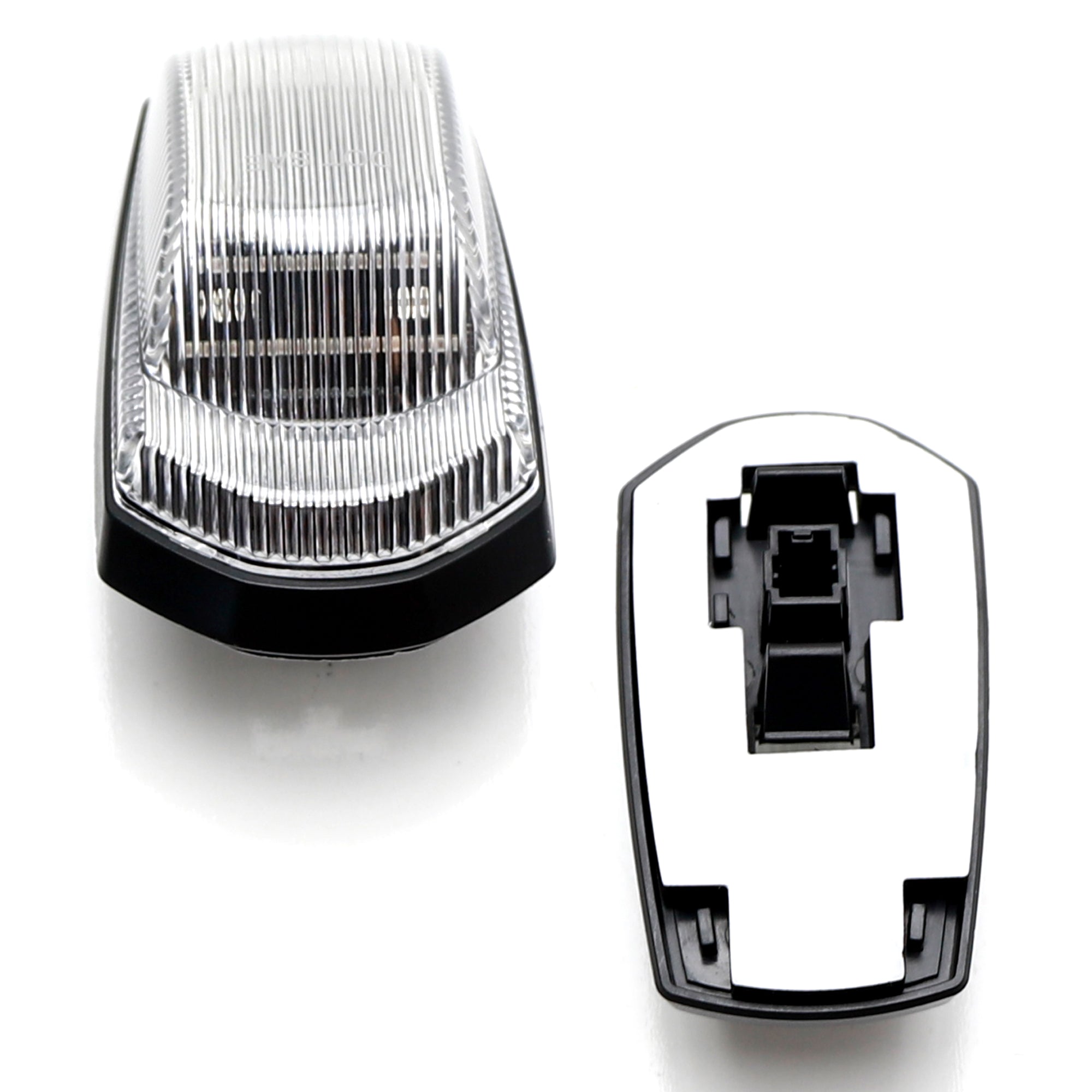 Direct Fit 5-Piece Clear Lens Amber LED Cab Roof Light Kit for 2017-2022 Ford F250 & F350 Trucks - Off-Road, Emergency, and Work Vehicle Lighting