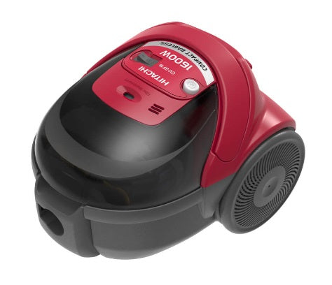 Hitachi CV SF16 BRE/LGN Bagless Vacuum Cleaner - Compact, Lightweight & Powerful for Home, Office & Car Cleaning | Ideal for Hard Floors, Carpets & Pet Hair