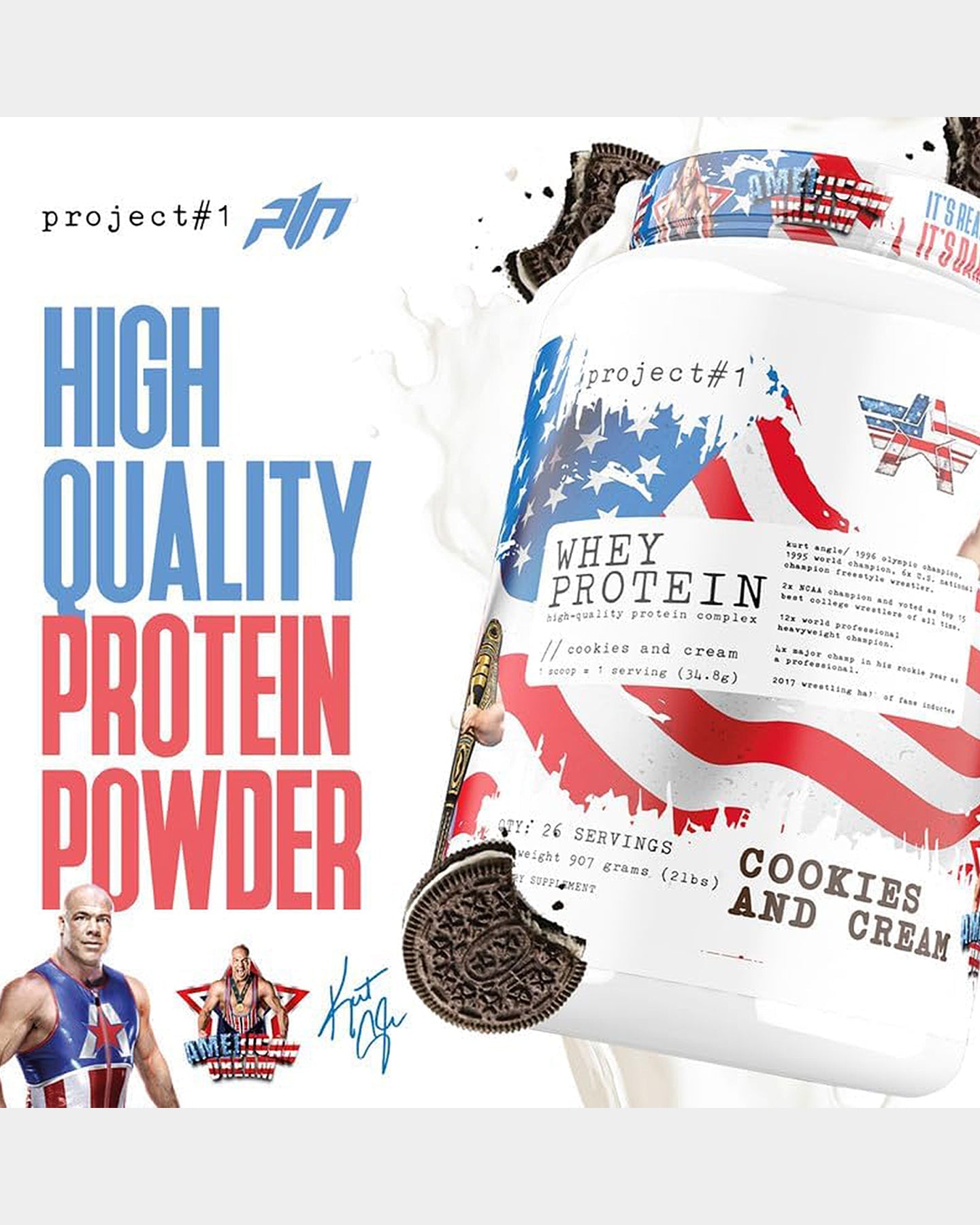 Premium Whey Protein Powder for Muscle Growth & Recovery - High-Quality Protein Supplement for Athletes & Fitness Enthusiasts - Ideal for Post-Workout, Weight Management & Healthy Lifestyle