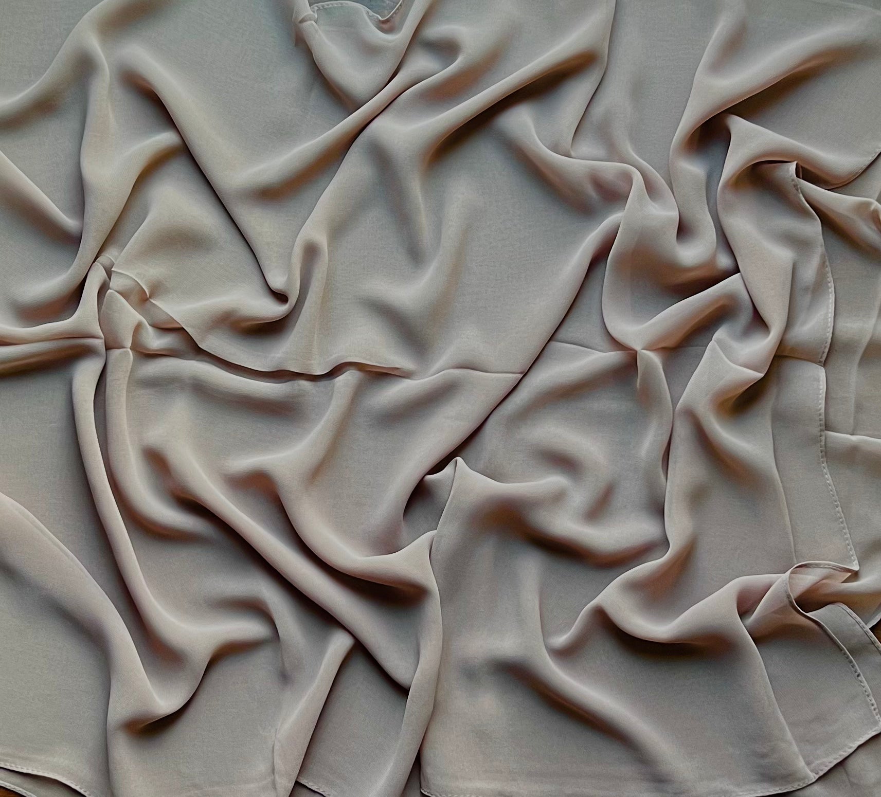 Luxury Georgette Chiffon Mink Shawl - Soft & Elegant Wrap for Women - Perfect for Weddings, Parties & Evening Events