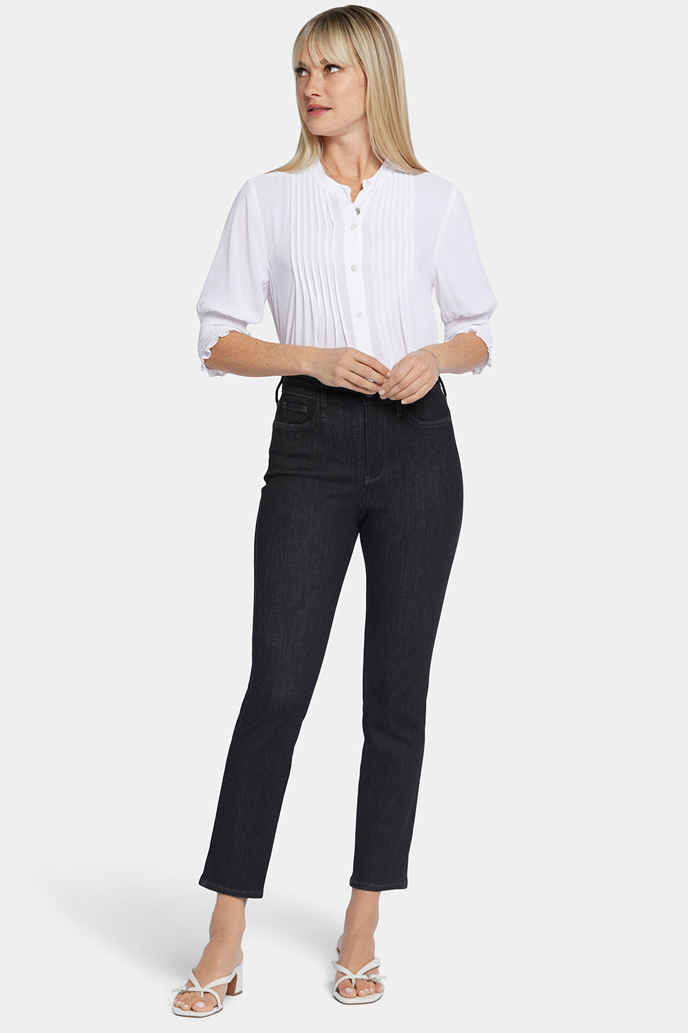 Curve Shaper™ Sheri Slim Ankle Jeans for Women - High Waisted Stretch Denim Pants - Perfect for Casual Wear & Night Out | Garden Ranch Style