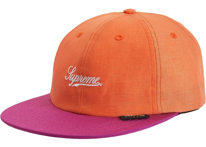 Cordura®️ Script Logo 6-Panel Baseball Cap (Orange) - Durable & Stylish Hat for Outdoor Activities, Hiking & Casual Wear