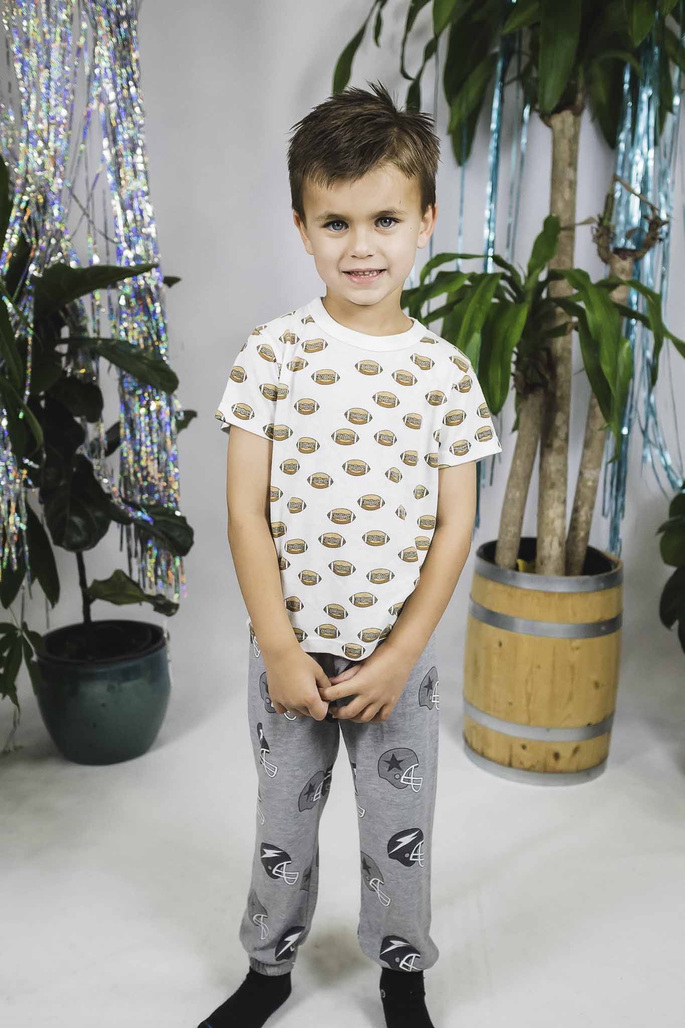 Football Life Tee for Toddler Boys - Soft Cotton Graphic T-Shirt for Little Athletes - Perfect for Game Day, Playdates & Sports Activities