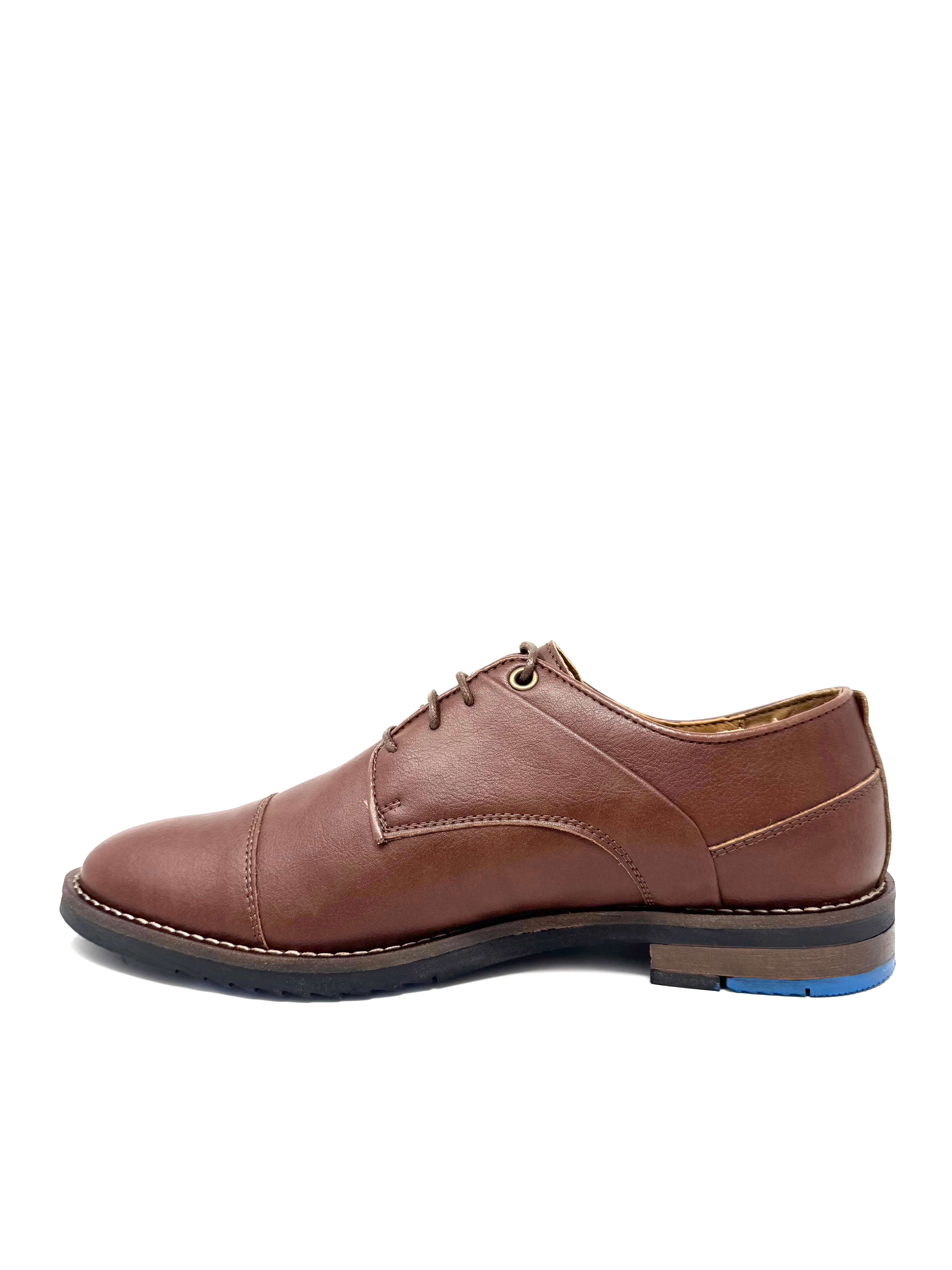 Novacas Alex Oxford Shoes in Tan - Premium Leather Loafers for Men | Perfect for Business Casual & Office Wear