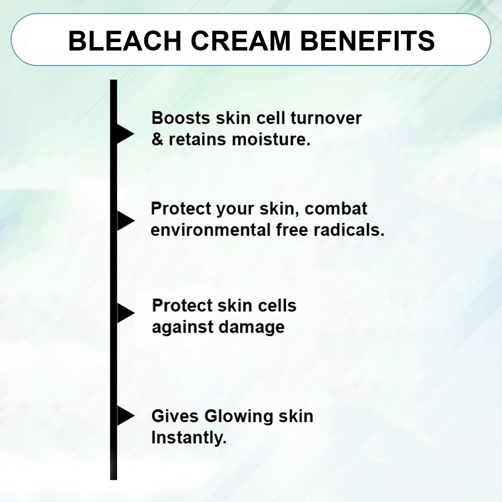 Heaven Valley Milk Protein & Skin Lightening Bleach Cream 1kg - Natural Extracts & Active Minerals for Brightening, Whitening & Even Skin Tone | Perfect for Daily Skincare, Dark Spot Treatment & Glowing Complexion