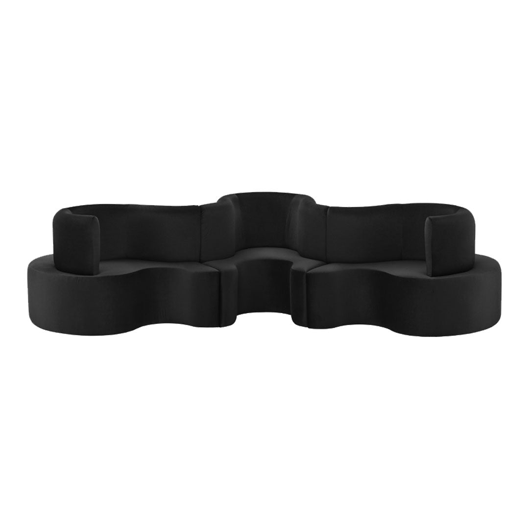 Cloverleaf Modular Sofa - Customizable Sectional Couch for Living Room, Lounge & Office | Modern Comfortable Furniture for Home Decor