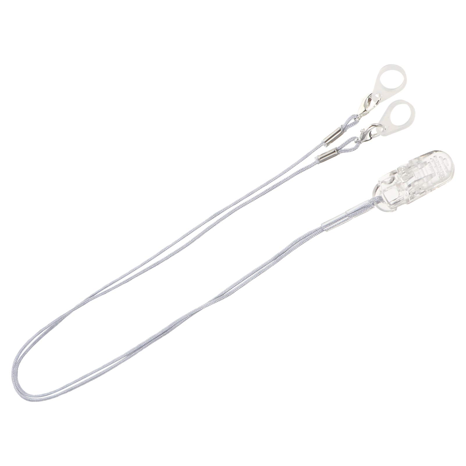 Anti-Lost Clip Lanyard with Adjustable Rope - Secure & Portable ID Badge Holder for Adults & Seniors - Perfect for Work, Travel, and Outdoor Activities