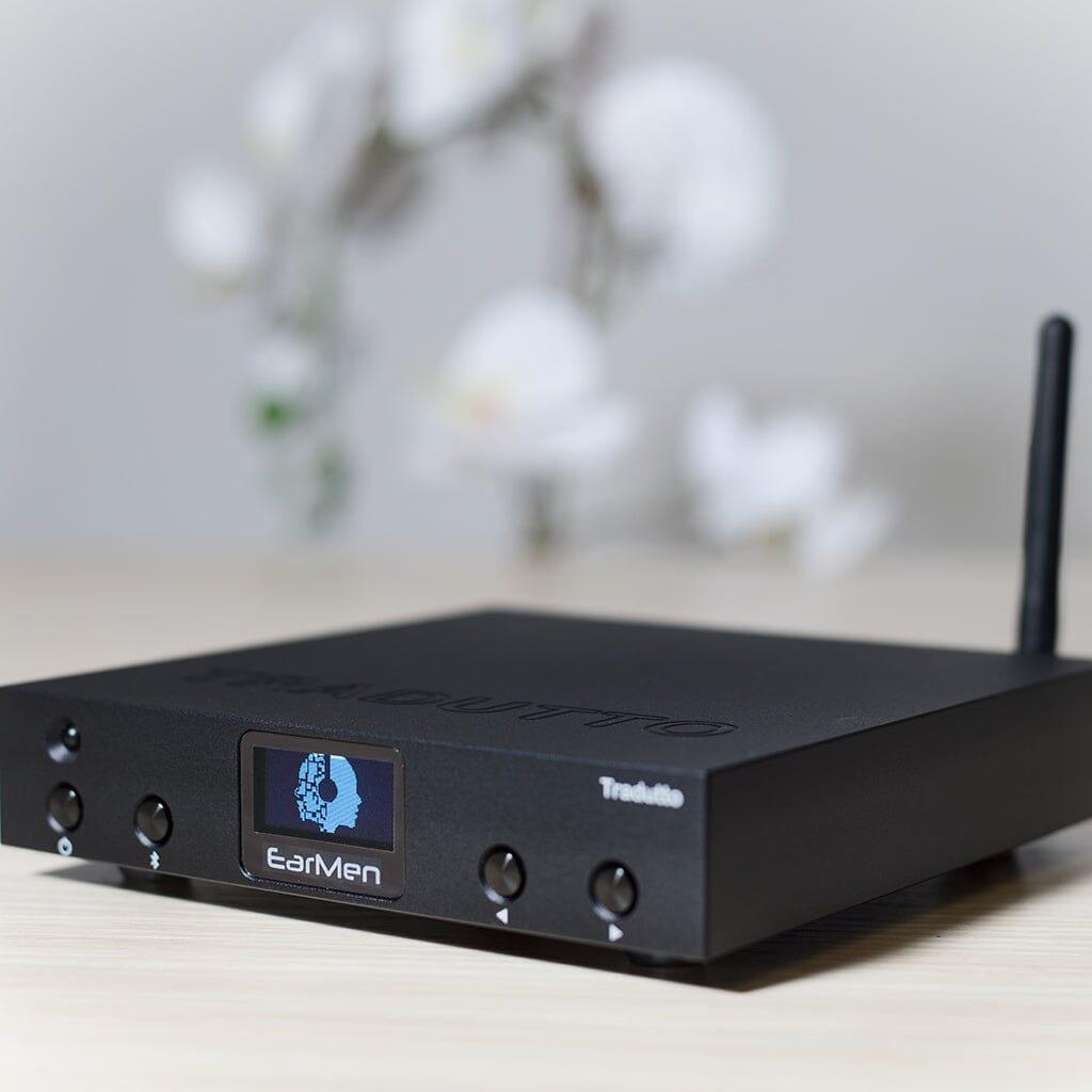 EarMen Tradutto High-Resolution Desktop DAC with USB & Optical Input - Perfect for Audiophiles, Home Studio & Hi-Fi Music Listening