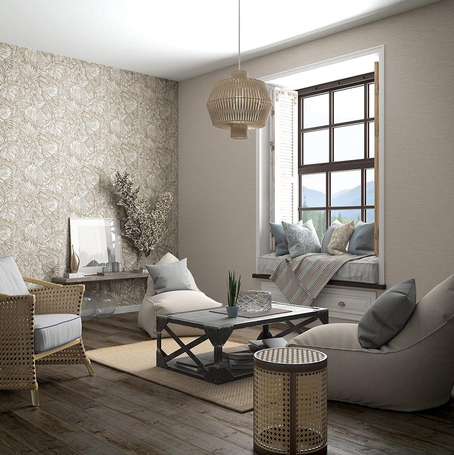 Botanica Faux Grasscloth Wallpaper - Premium Peel and Stick Wallpaper for Home Decor - Perfect for Living Room, Bedroom, and Office Accent Walls