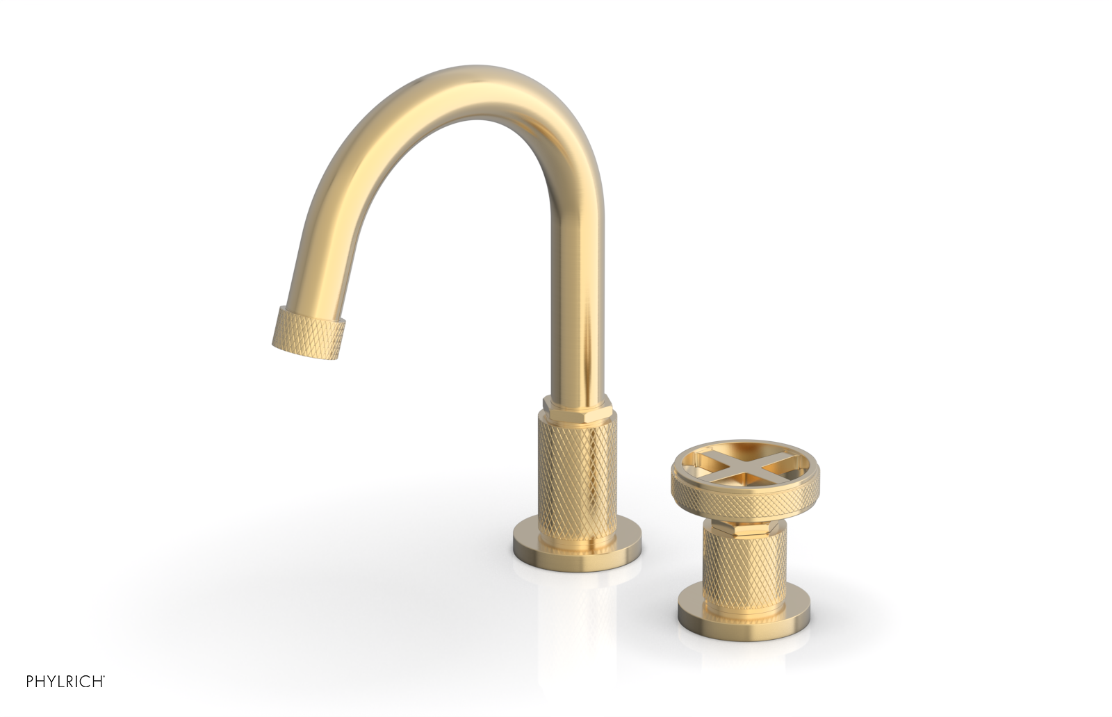 DUSTRIE Single Handle Kitchen Faucet with High Spout & Cross Handle - Model 371-09 | Perfect for Modern Farmhouse & Commercial Style Sinks