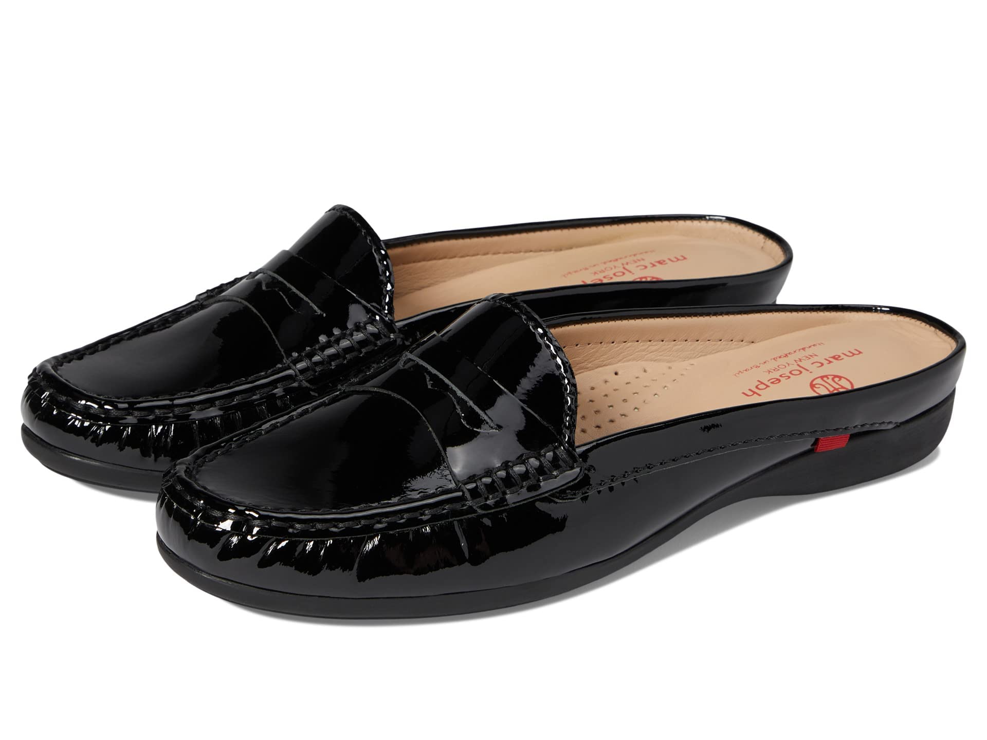 MARC JOSEPH NEW YORK Women's Union Mule Slippers - Comfortable & Stylish Loafers for Women - Perfect for Home, Office & Casual Outings
