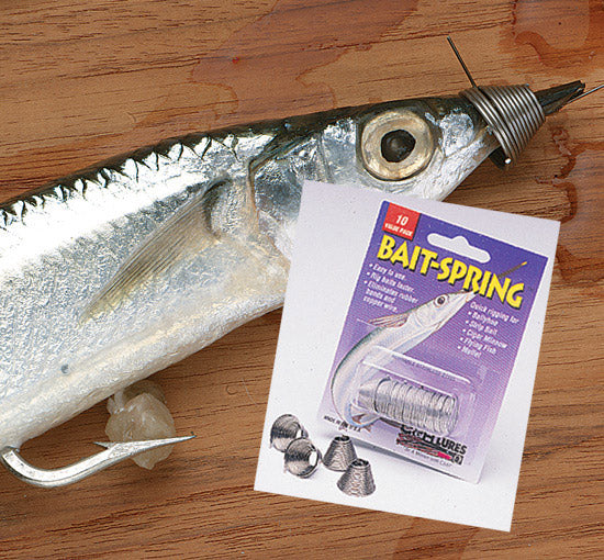 Premium C & H Stainless Steel Bait Springs - Corrosion-Resistant Fishing Hooks for Saltwater & Freshwater Angling - Perfect for Bass, Trout, and Catfish Fishing Adventures