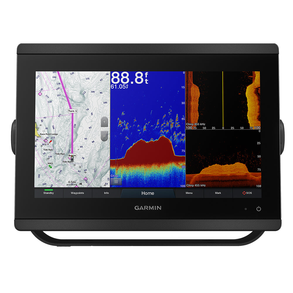 Garmin GPSMAP 8412xsv 12-Inch Marine GPS Chartplotter with Sonar & Worldwide Basemap - Boat Navigation System for Fishing, Sailing & Offshore Cruising