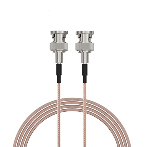 10Gtek 2-Pack 3G HD SDI Cable BNC Cable -75 Ohm, 50cm for Cameras, Converters & Video Equipment - Supports HD-SDI/3G-SDI/4K/8K - SDI Video Cable (Straight to Straight) - Perfect for Professional Video Production, Live Streaming & Broadcast Studios
