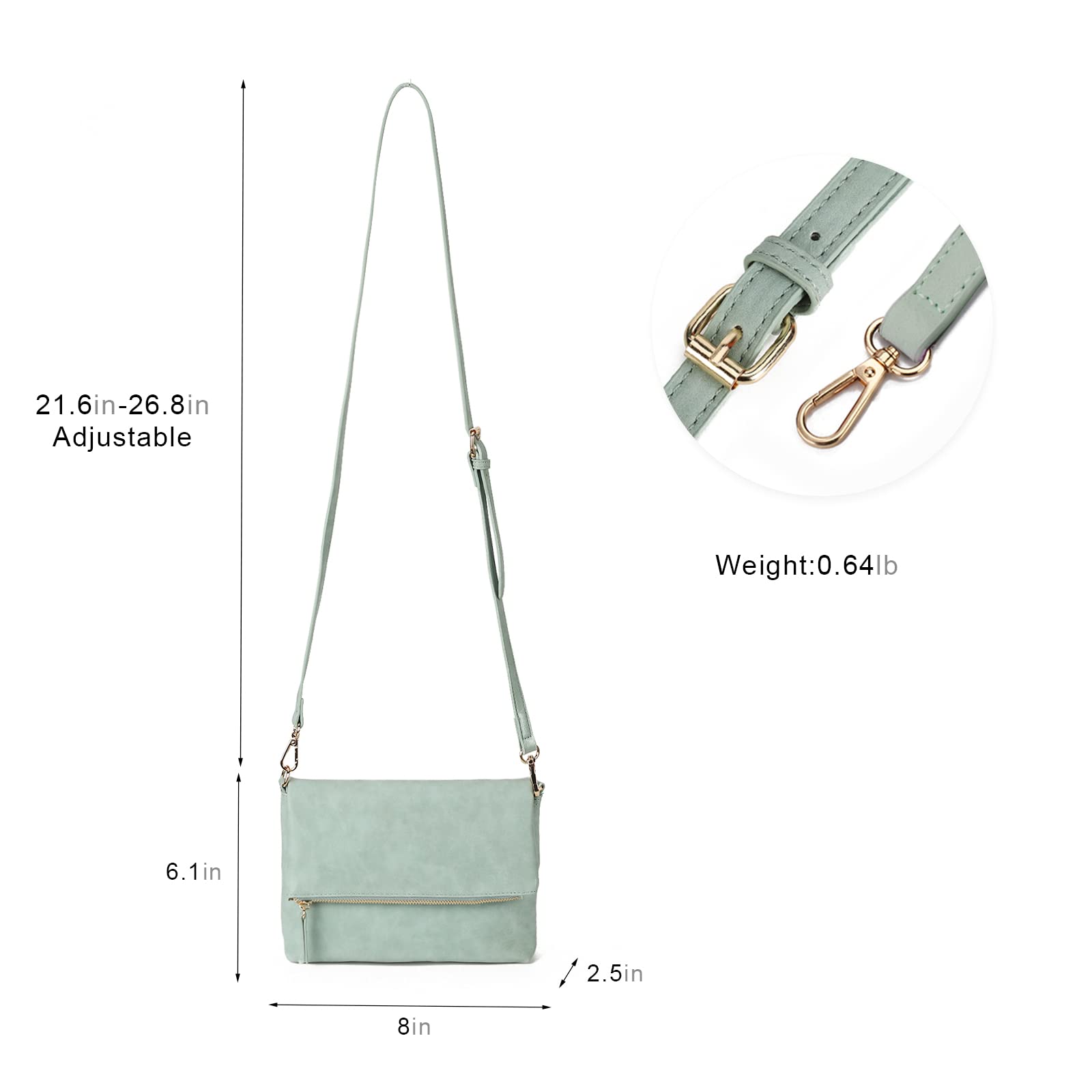 Stylish Gladdon Crossbody Bags for Women - Fashionable Shoulder Purse with Adjustable Strap | Perfect for Travel, Shopping & Everyday Use