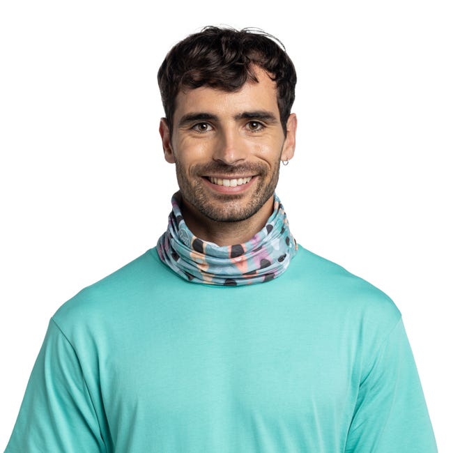 BUFF Coolnet UV Multifunctional Headwear for Kayaking, Hiking, Running - Sun Protection & Moisture Wicking Performance Gear
