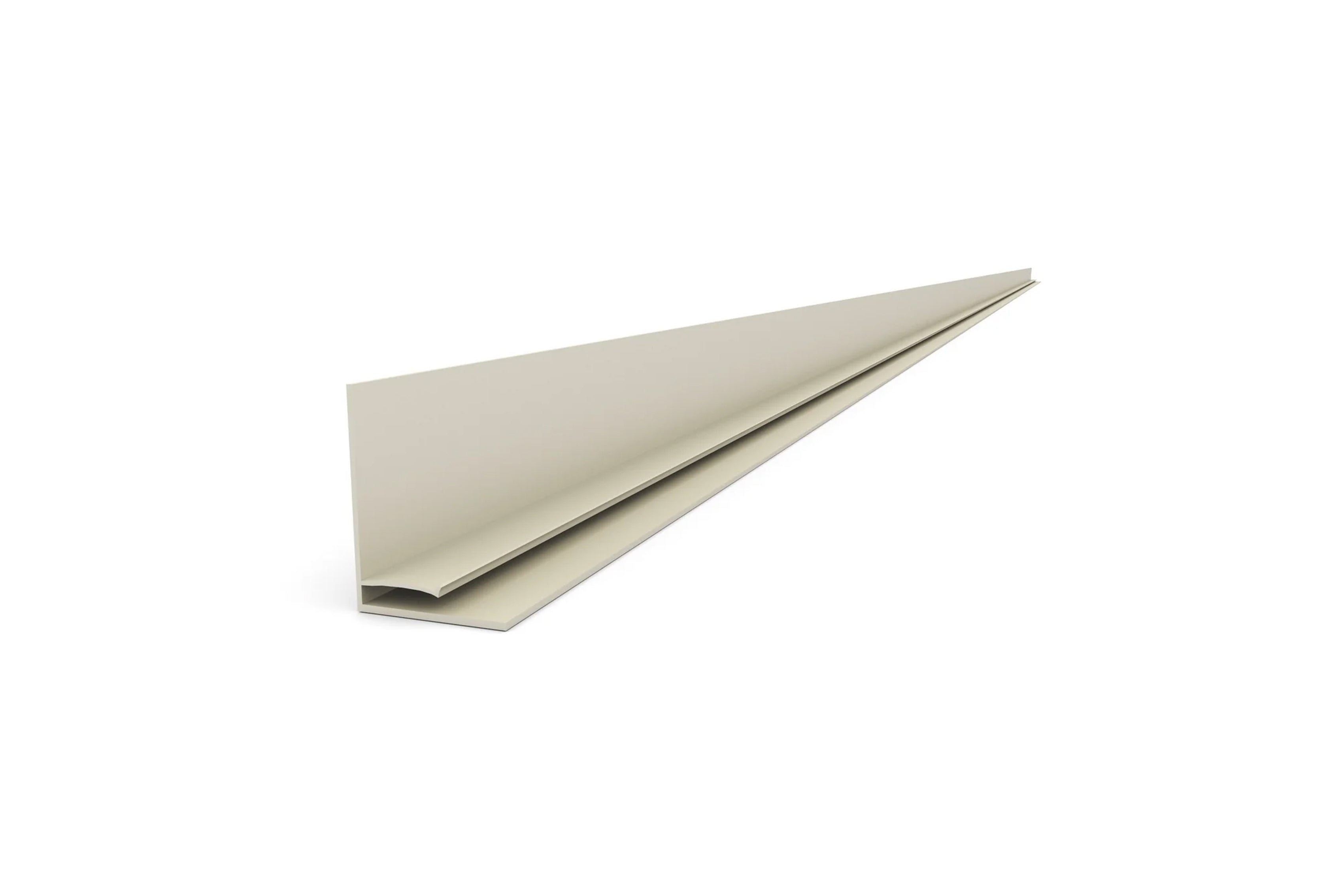 Proslat PVC Slatwall Top Trim - Durable Wall Panel Edge Trim for Retail Displays & Garage Organization - Perfect for Store Fixtures, Shelving & Workshop Storage