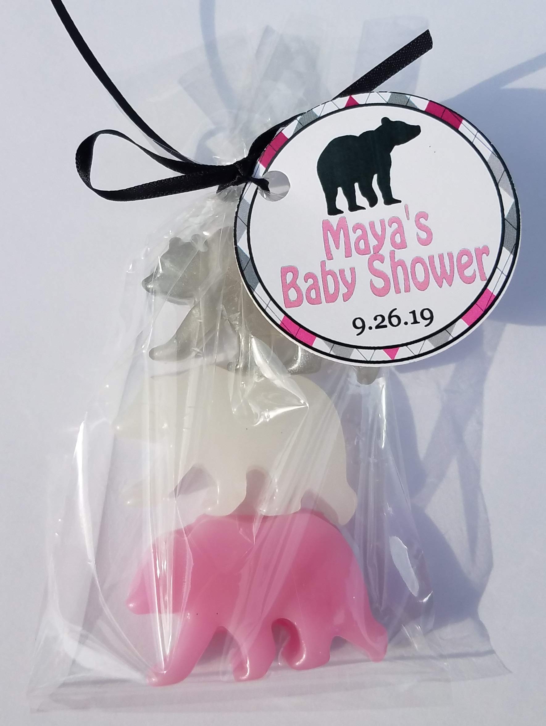 Little Bear Woodland Party Favors - Natural Scented Soap Gifts for Baby Showers, Birthdays & Special Occasions - Perfect for Woodland Theme Decorations & Party Favors