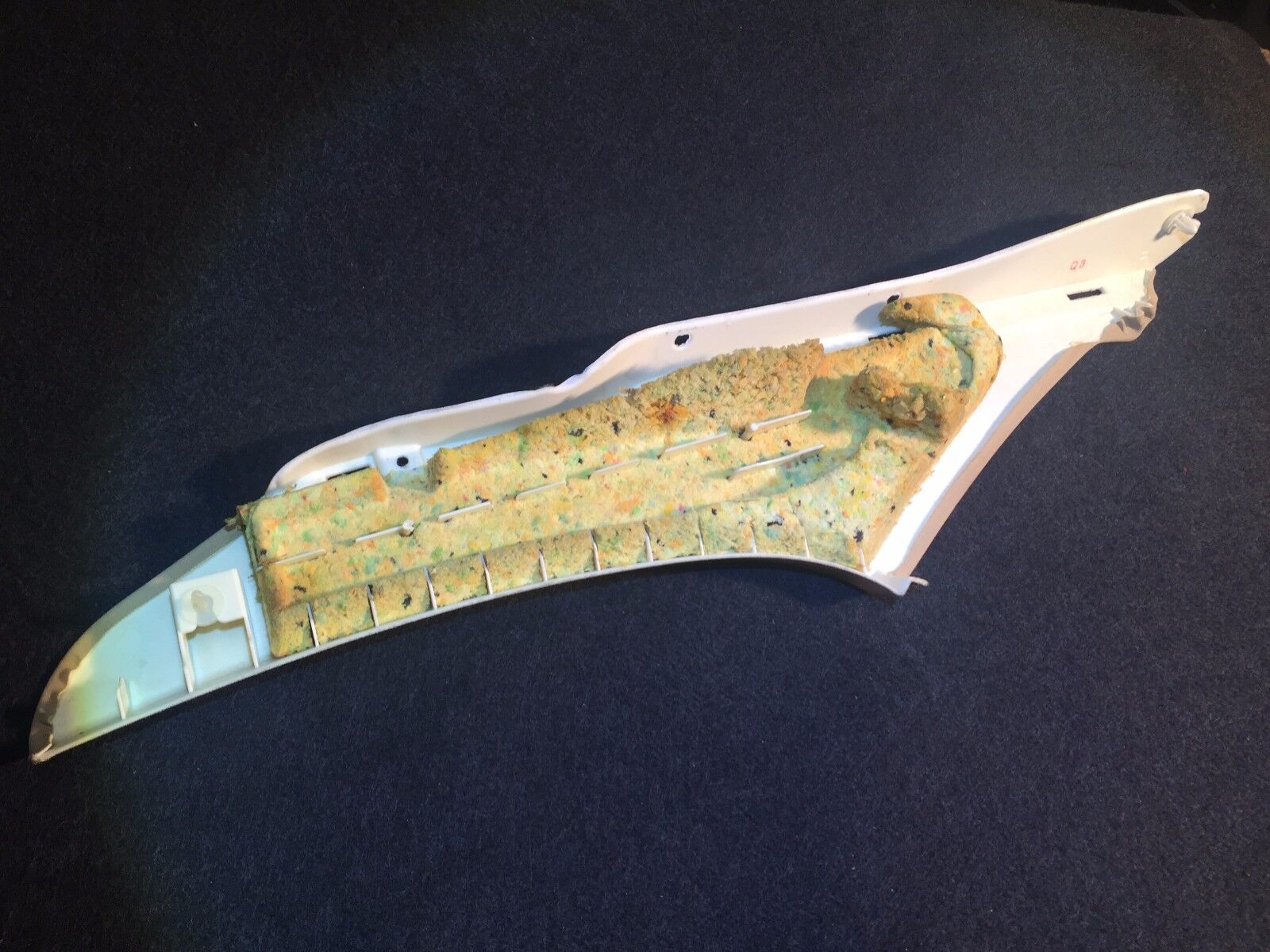 02 03 04 05 BMW 745i E65 Left Rear Driver Side C Pillar Trim Cover - OEM Replacement Part - Perfect for Interior Restoration & Car Detailing
