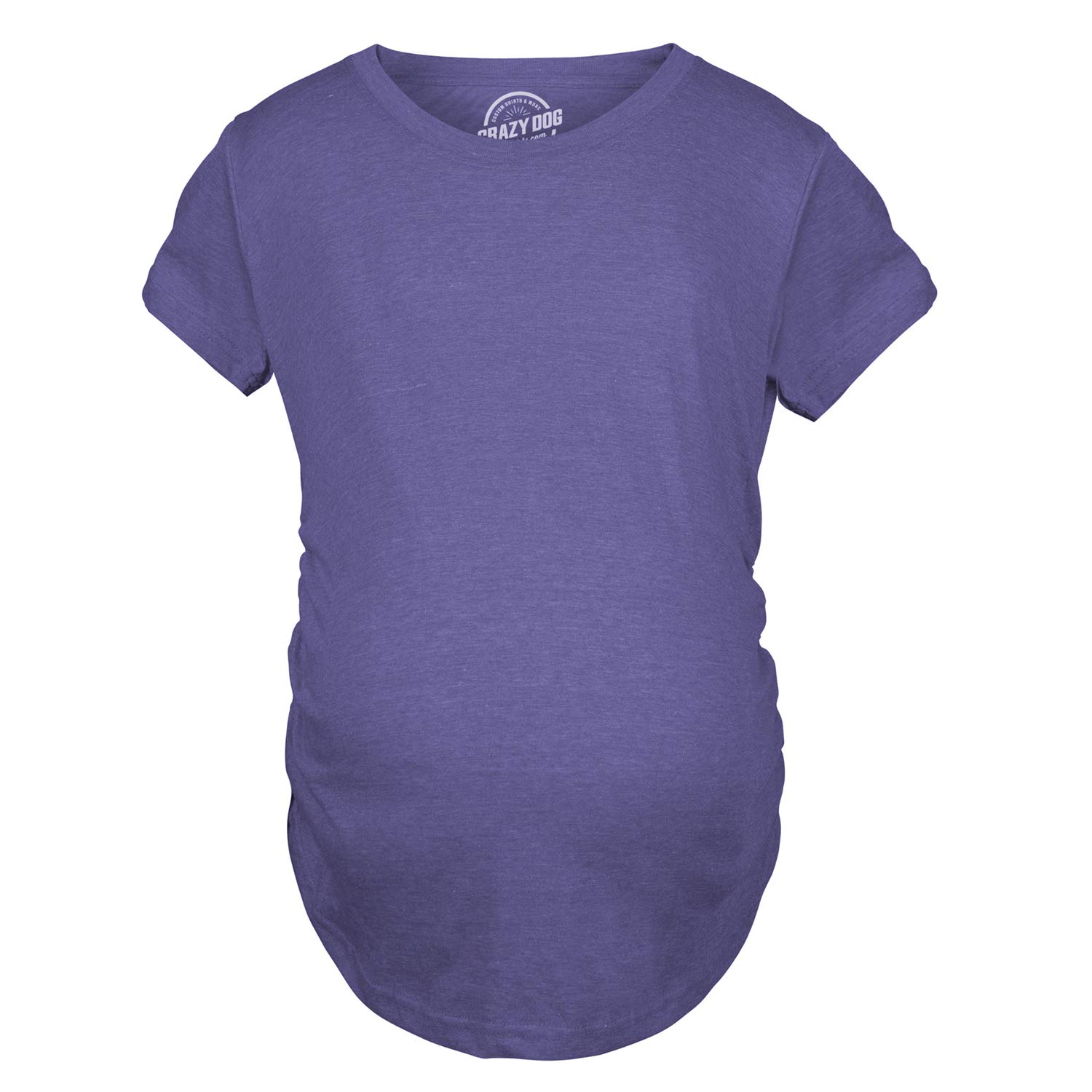 6 Pack Soft Maternity Shirts - Stretchy Fitted Pregnancy Tees for Comfort & Style - Perfect for Everyday Wear, Work & Maternity Photos