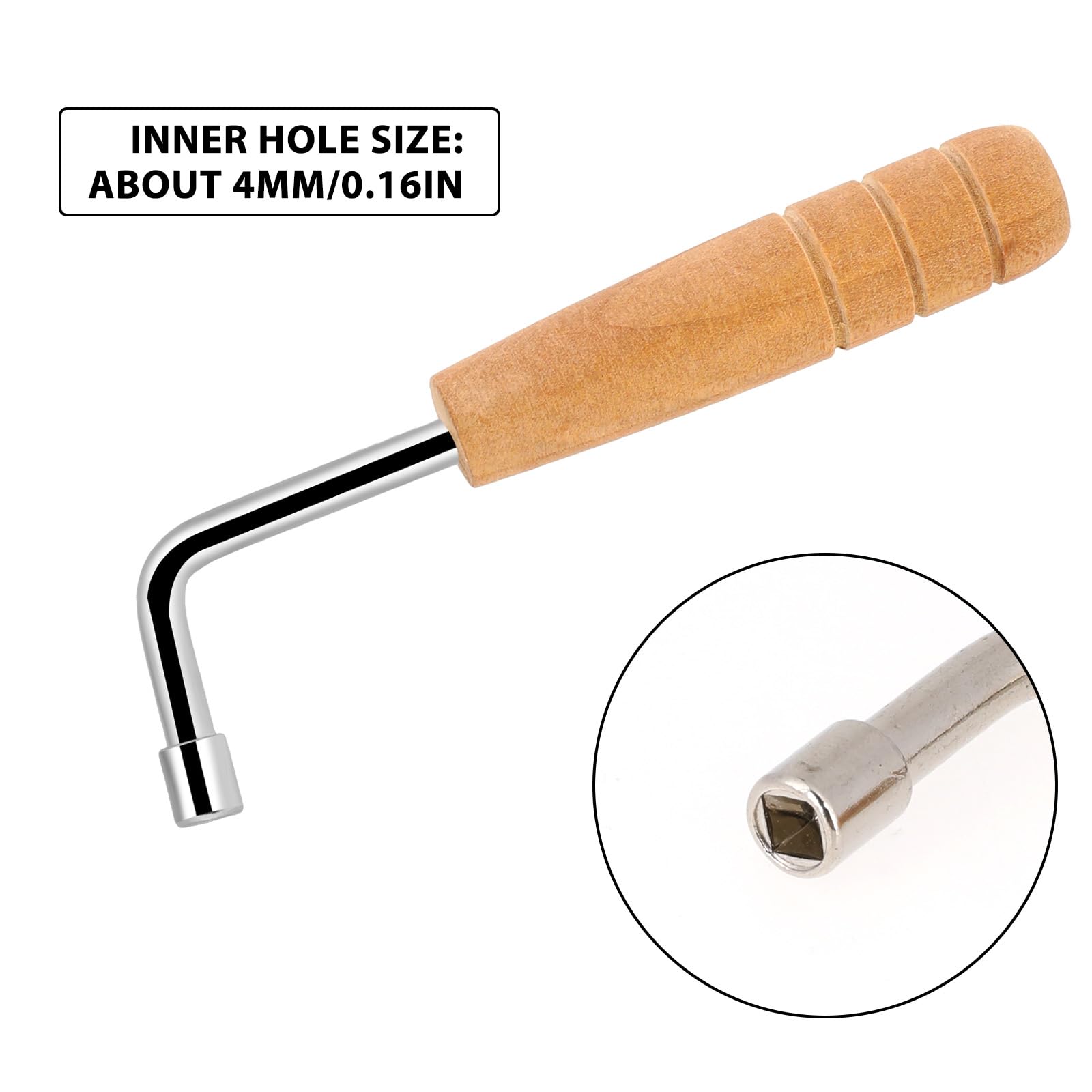 Professional Autoharp Tuning Wrench - Precision Lyre Harp & Small String Instrument Tuning Tool for Musicians | Perfect for Home Practice, Studio Recording & Live Performances